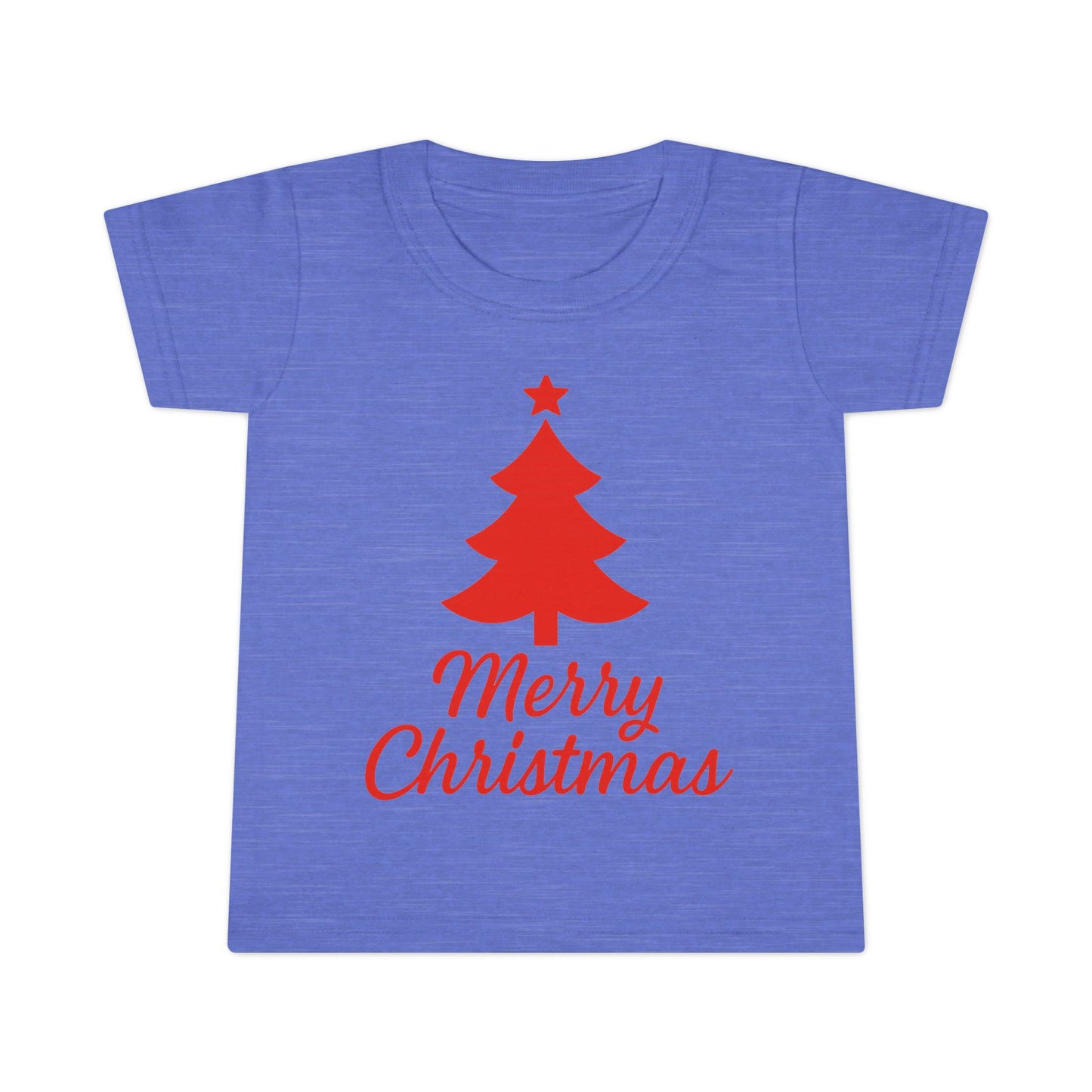Merry Christmas Toddler T-Shirt – Christian Holiday Tee for Little Ones