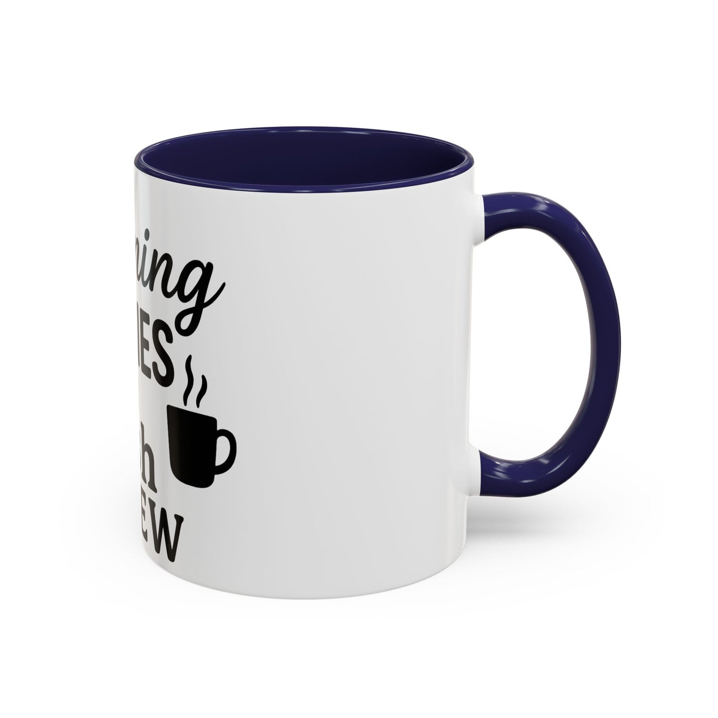 Morning Mercies & Fresh Brew Christian Mug – Lamentations 3:23 Inspired
