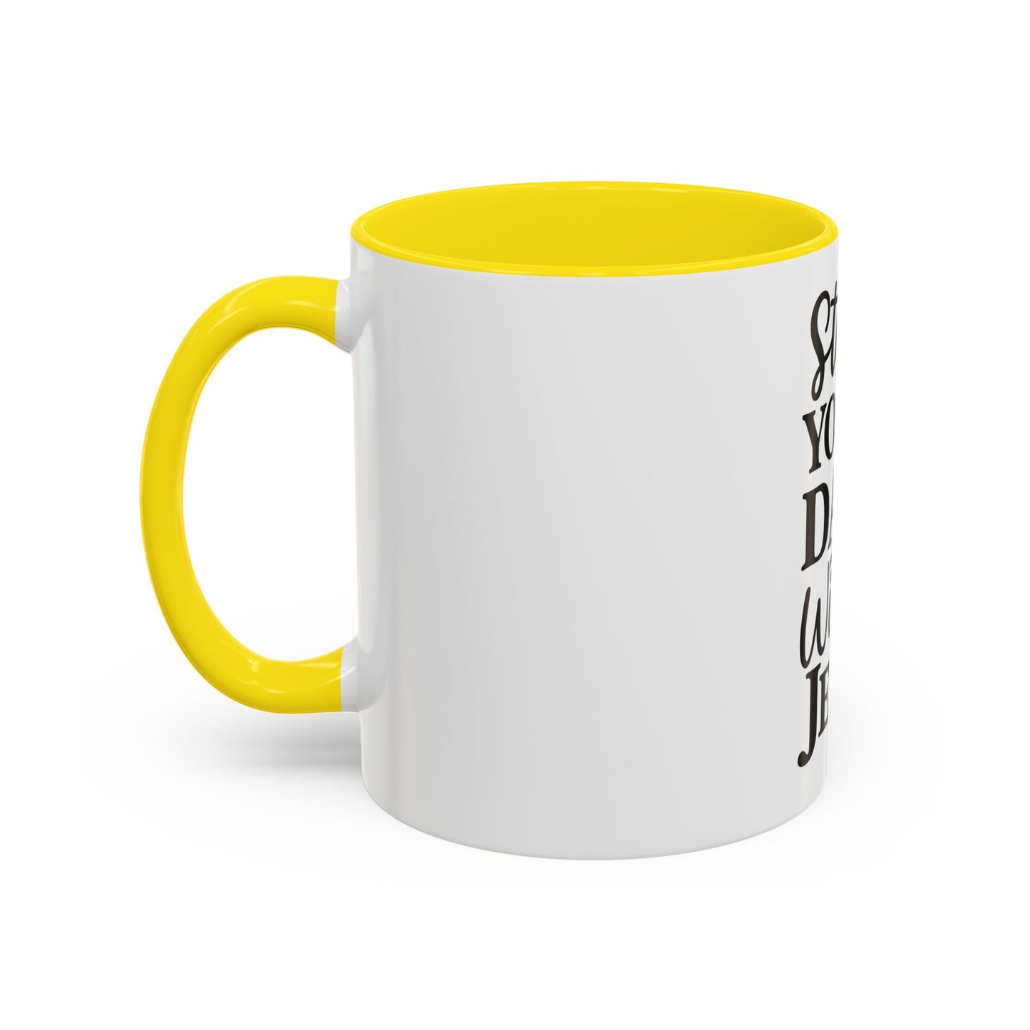 Christian Coffee Mug – Start Your Day with Jesus