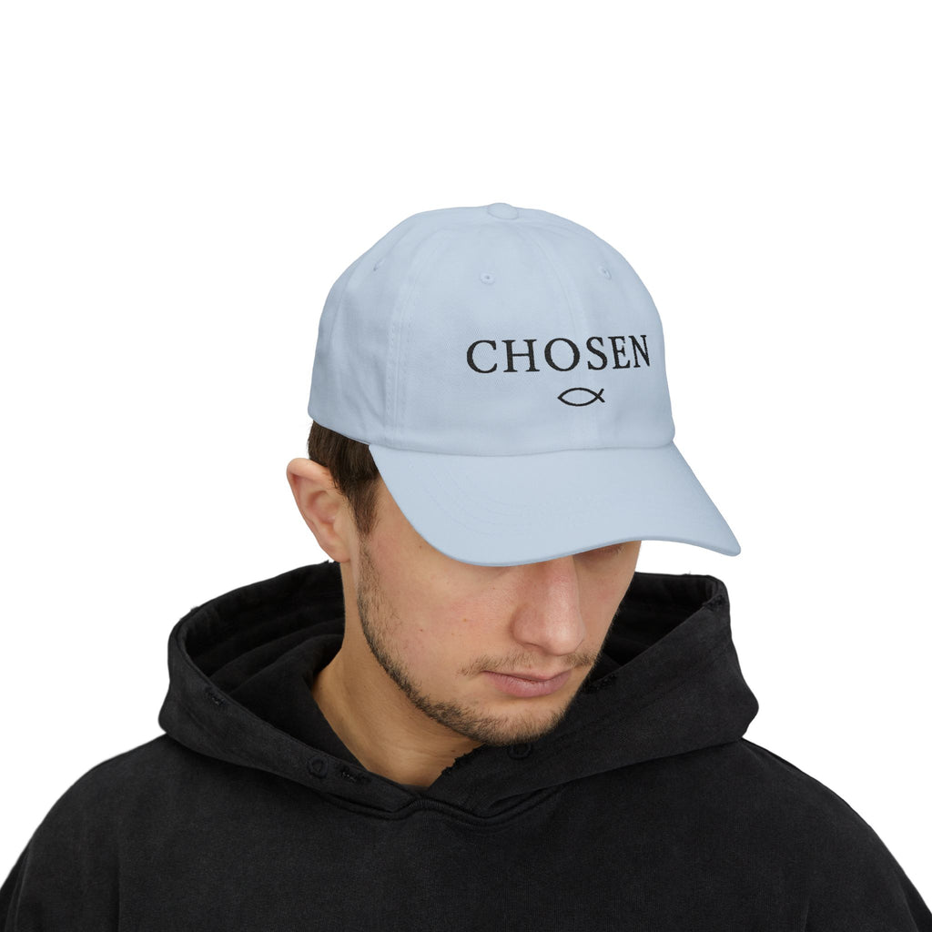 Chosen Classic Dad Cap | Unisex Christian Baseball Hat | Adjustable Faith Apparel Accessory