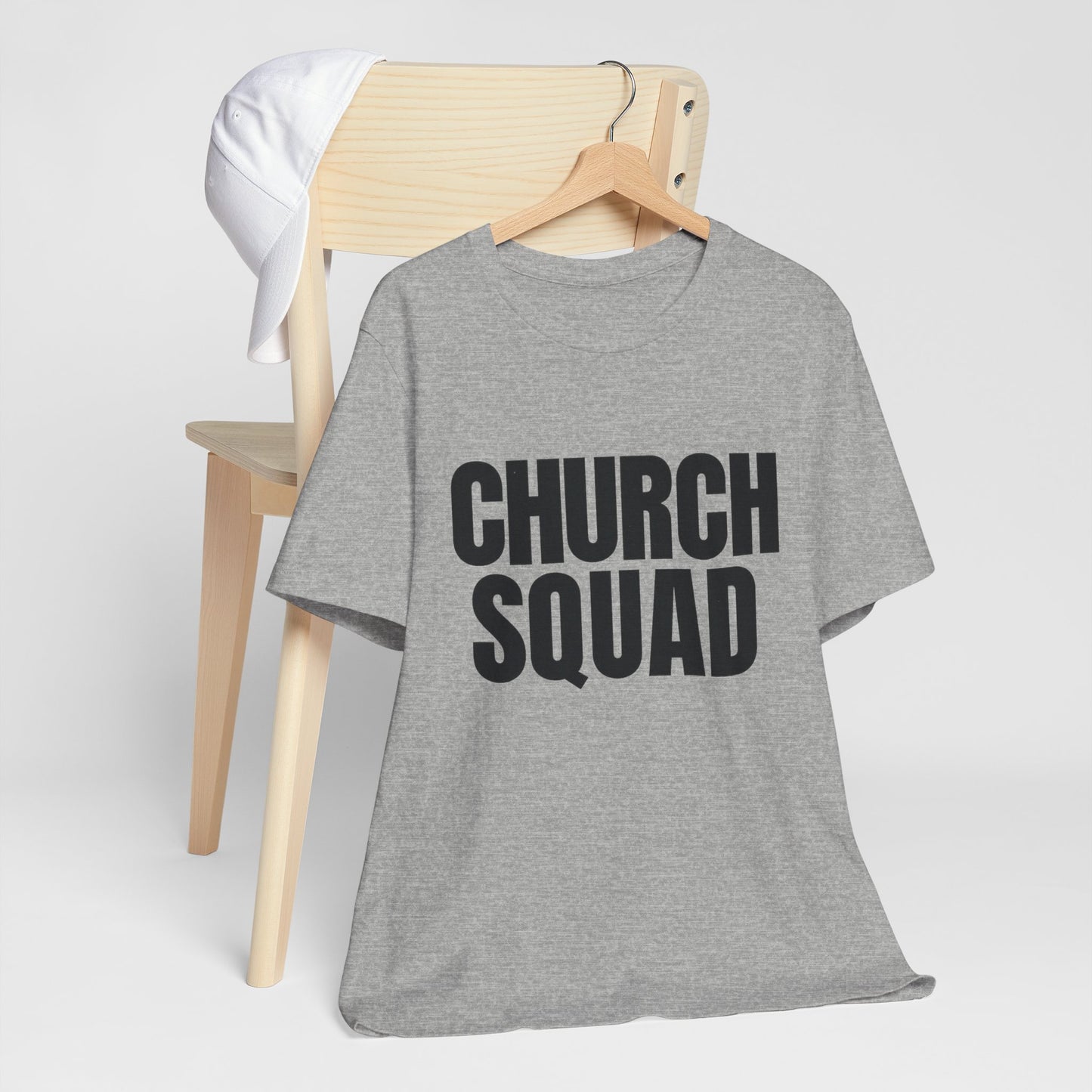Church Squad Unisex Tee, Christian Apparel, Group Outing Shirt, Faith-Based Gift, Church Events Clothing