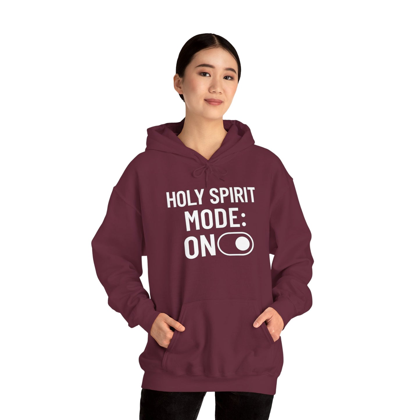 Faith Mode ON Hoodie – Christian Sweatshirt for Bold Believers
