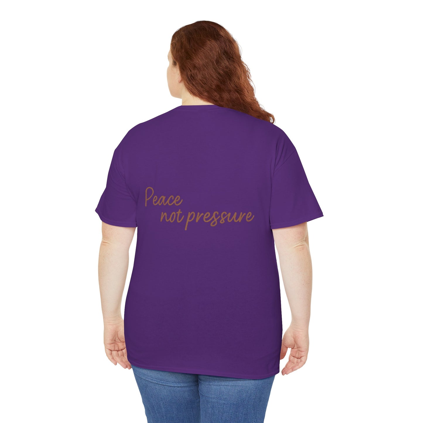 Peace Not Pressure T-Shirt – Inspirational Unisex Tee