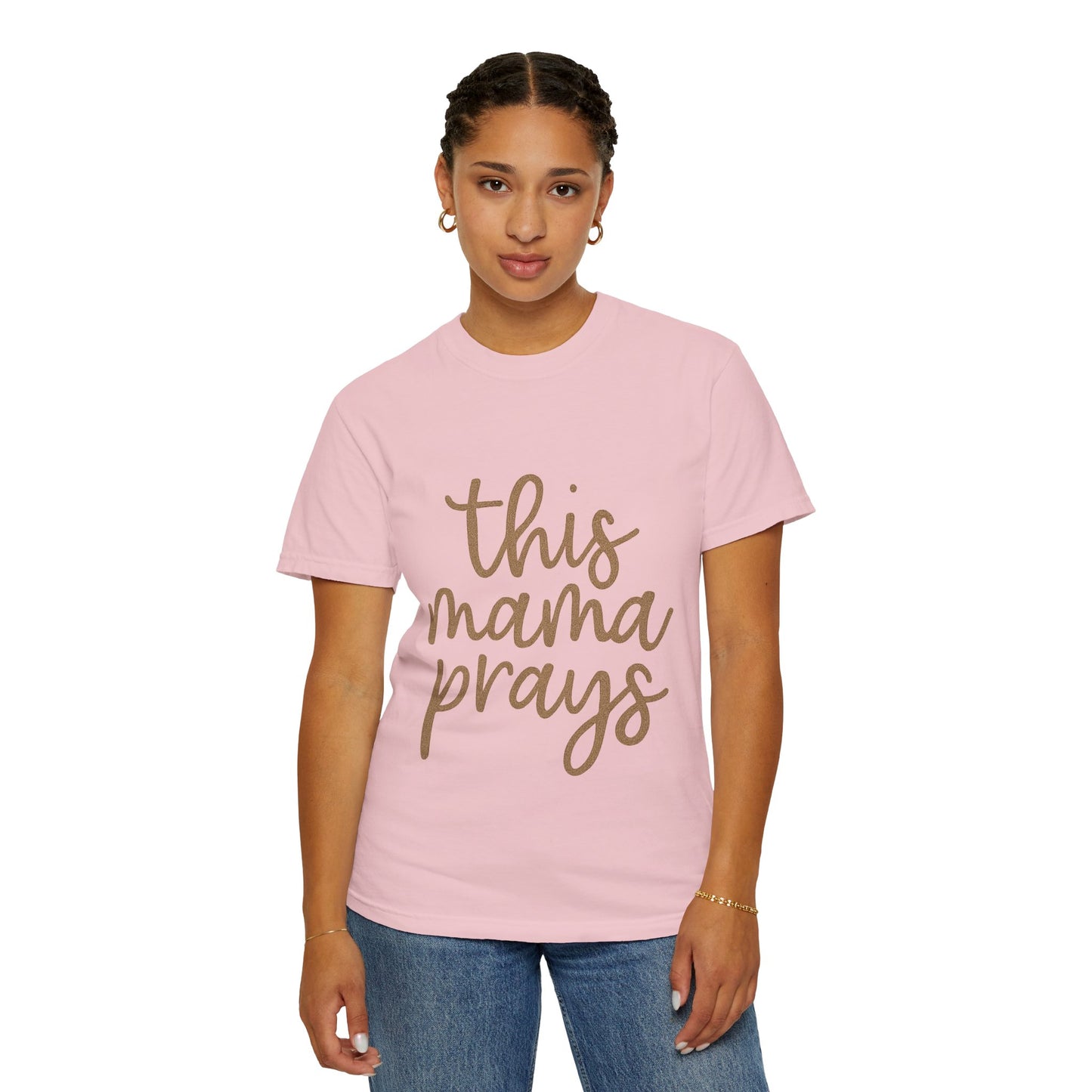 Mama Prays T-Shirt – Faith & Family Christian Unisex Tee