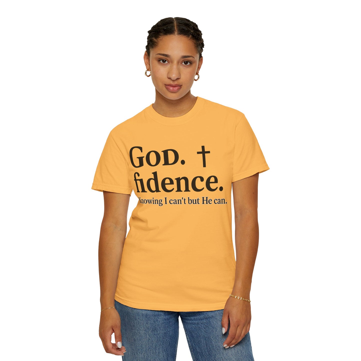 God.fidence Christian T-Shirt | Faith Over Fear Unisex Tee
