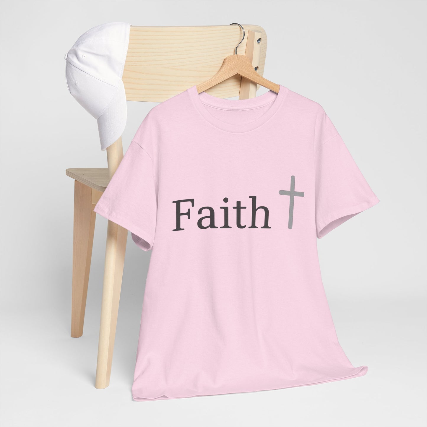 Faith T-Shirt – Christian Unisex Tee with Bold Spiritual Message