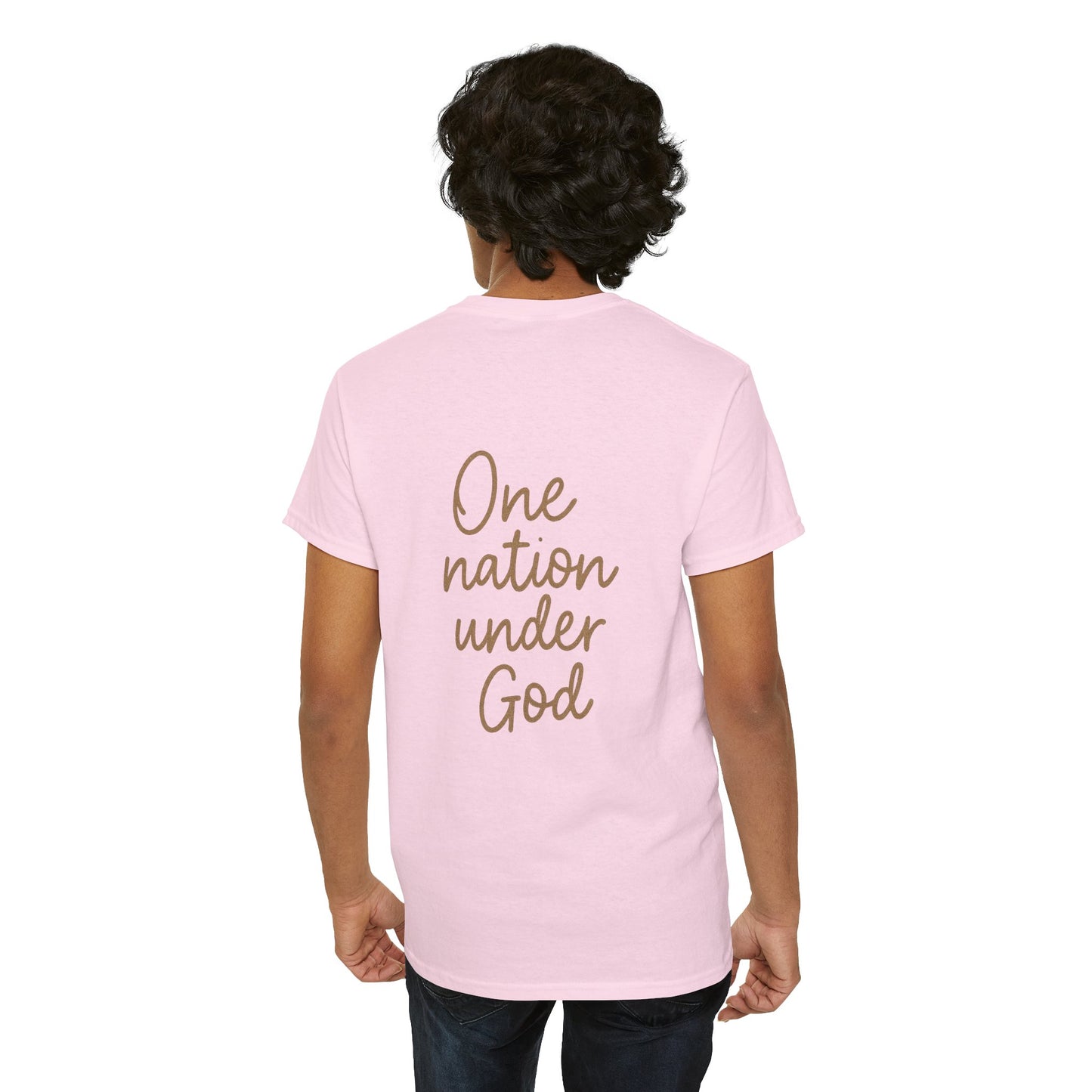 One Nation Under God T-Shirt – Patriotic Christian Unisex Tee