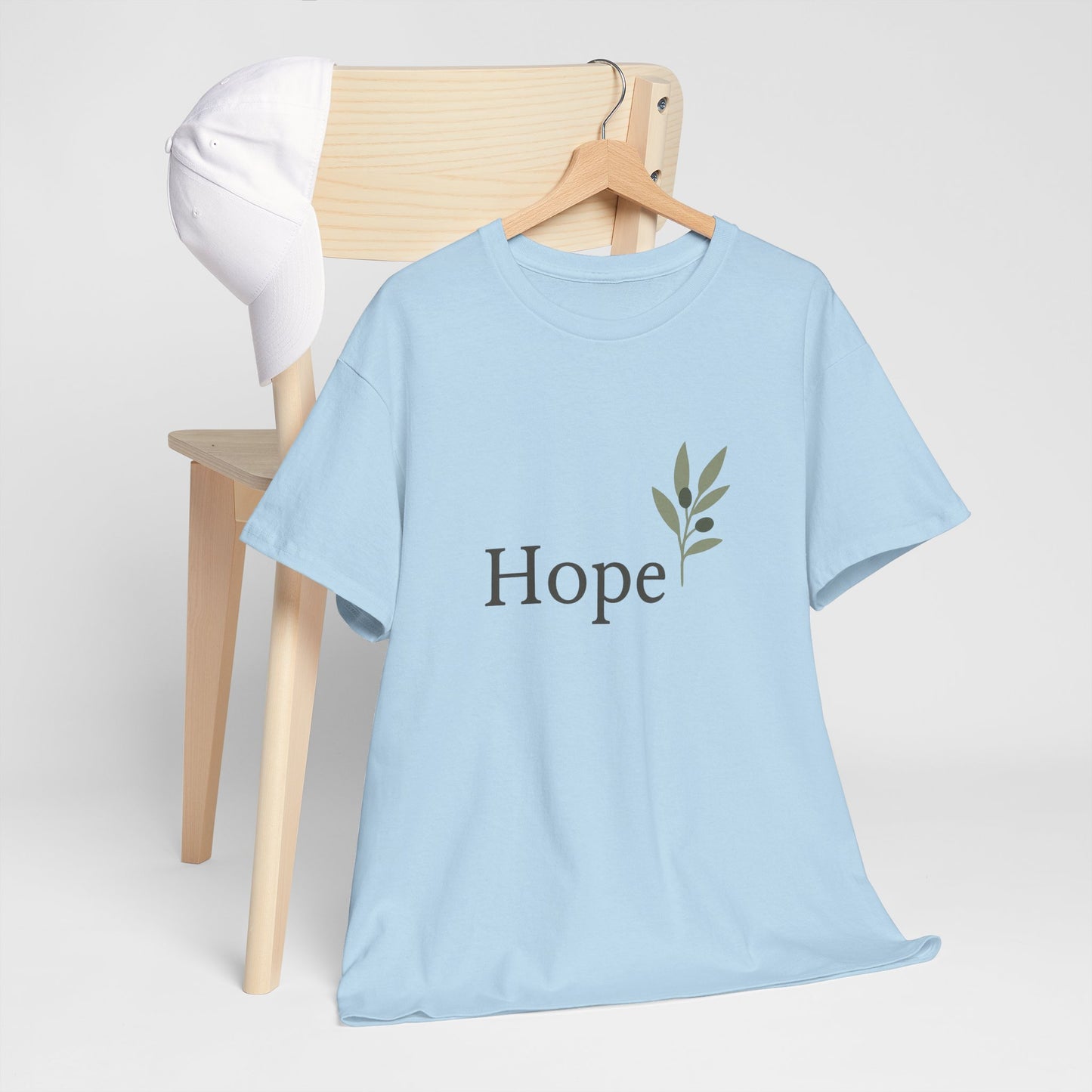 Hope T-Shirt – Christian Faith Unisex  Heavy CottonTee with Inspirational Message