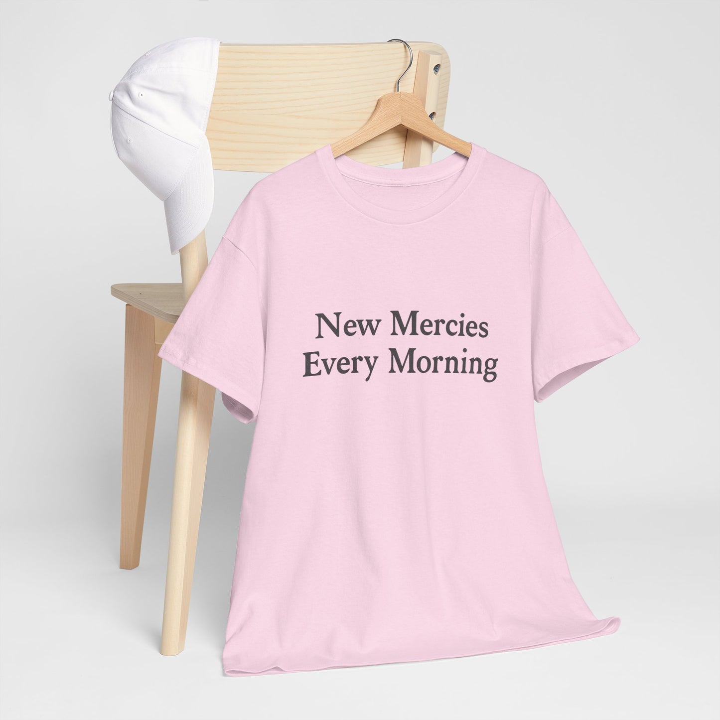 New Mercies Every Morning T-Shirt – Christian Faith Unisex Tee