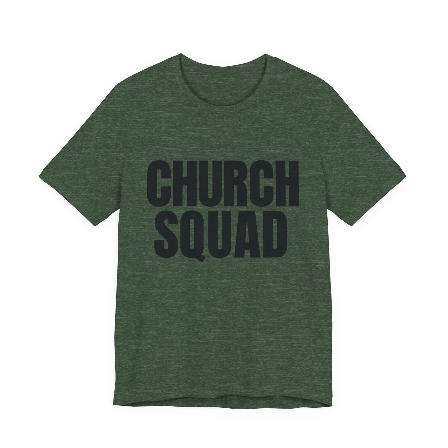 Church Squad Unisex Tee, Christian Apparel, Group Outing Shirt, Faith-Based Gift, Church Events Clothing