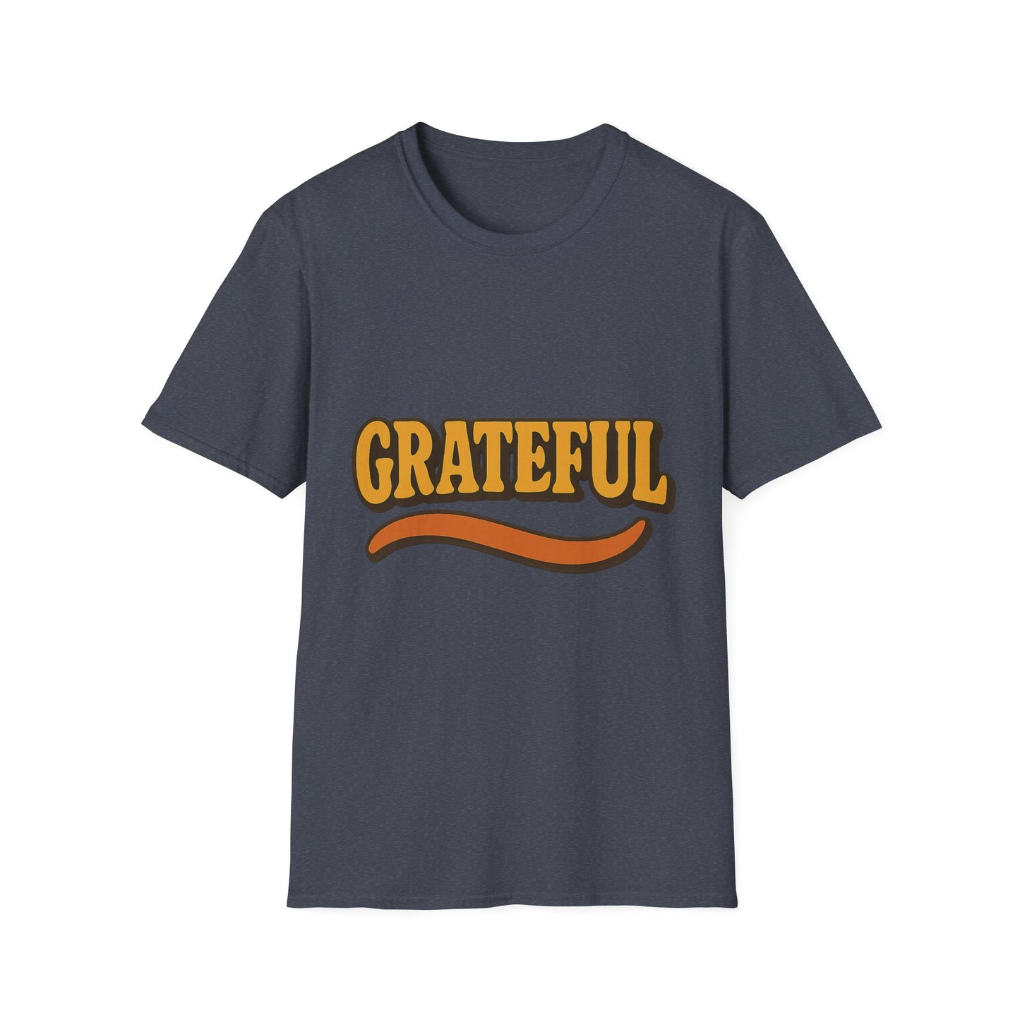 Grateful Softstyle Christian T-Shirt – Faith-Inspired Affirmation Tee for Women & Men