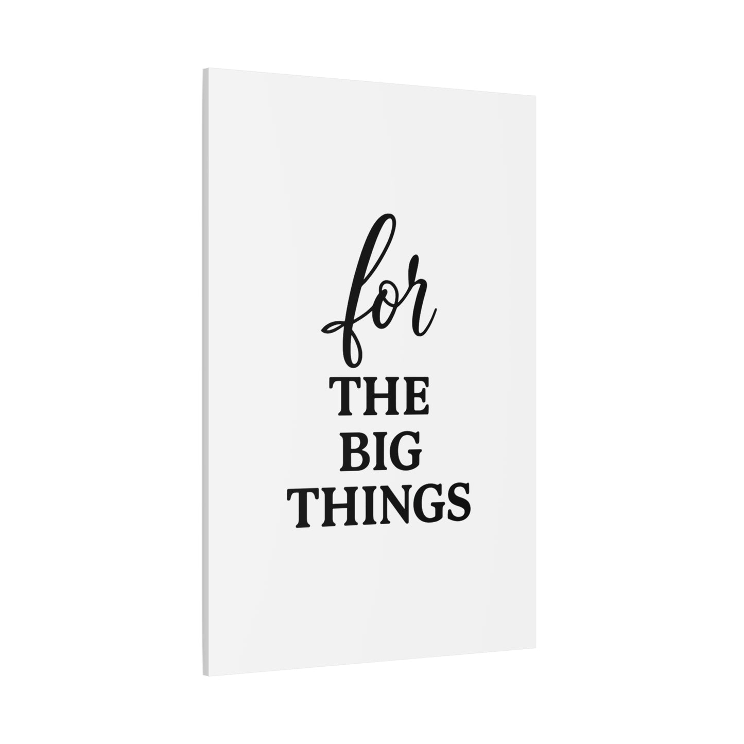 Grateful Wall Art | Inspirational Christian Home Decor - Matte Canvas, Stretched, 1.25"