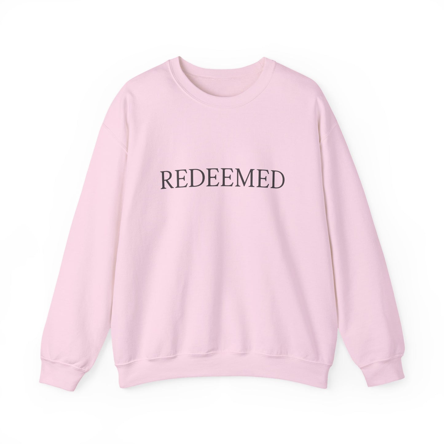Redeemed Unisex Heavy Blend Crewneck Sweatshirt | Faith Apparel