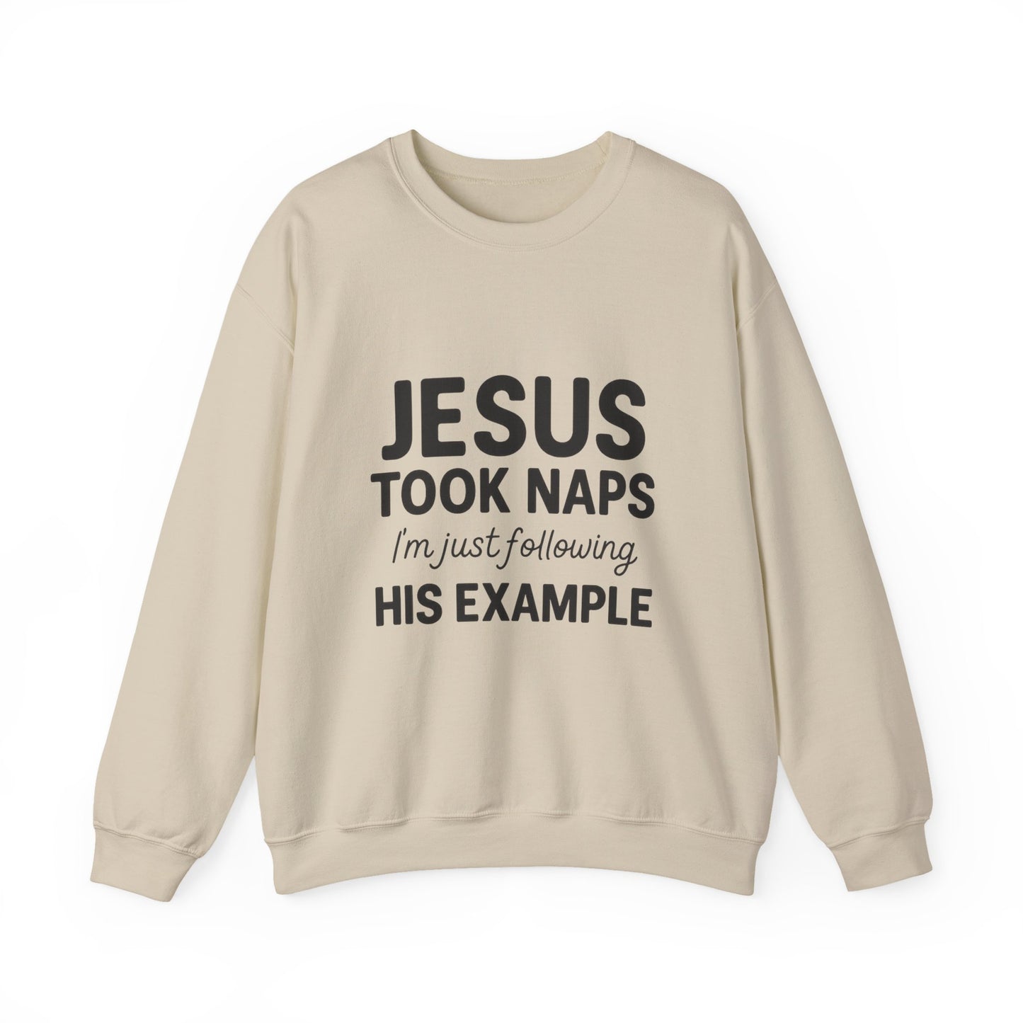 “Jesus Took Naps Sweatshirt – Funny Christian Faith Hoodie for Men & Women | Cozy Faith Apparel”
