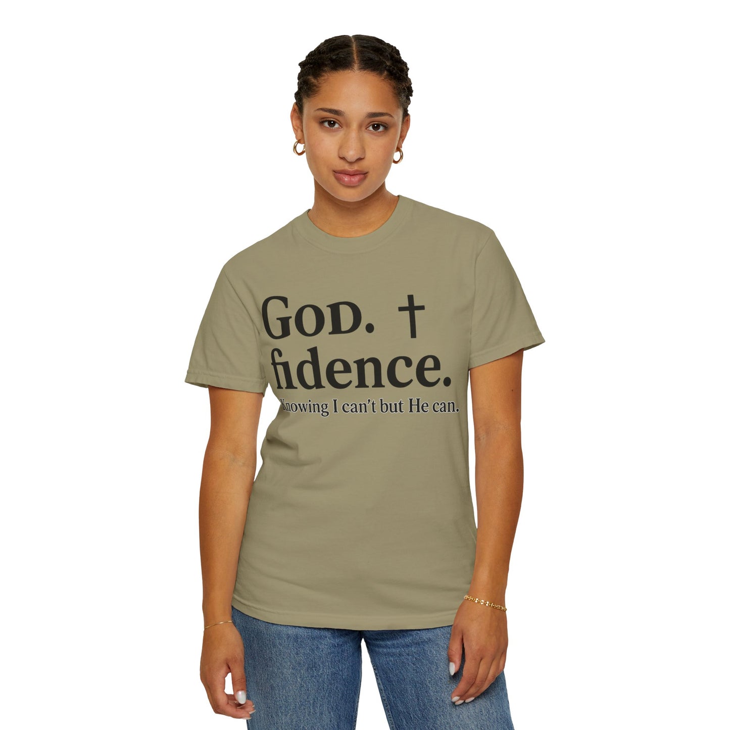 God.fidence Christian T-Shirt | Faith Over Fear Unisex Tee