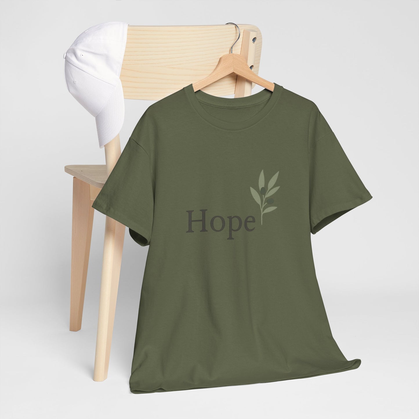 Hope T-Shirt – Christian Faith Unisex  Heavy CottonTee with Inspirational Message