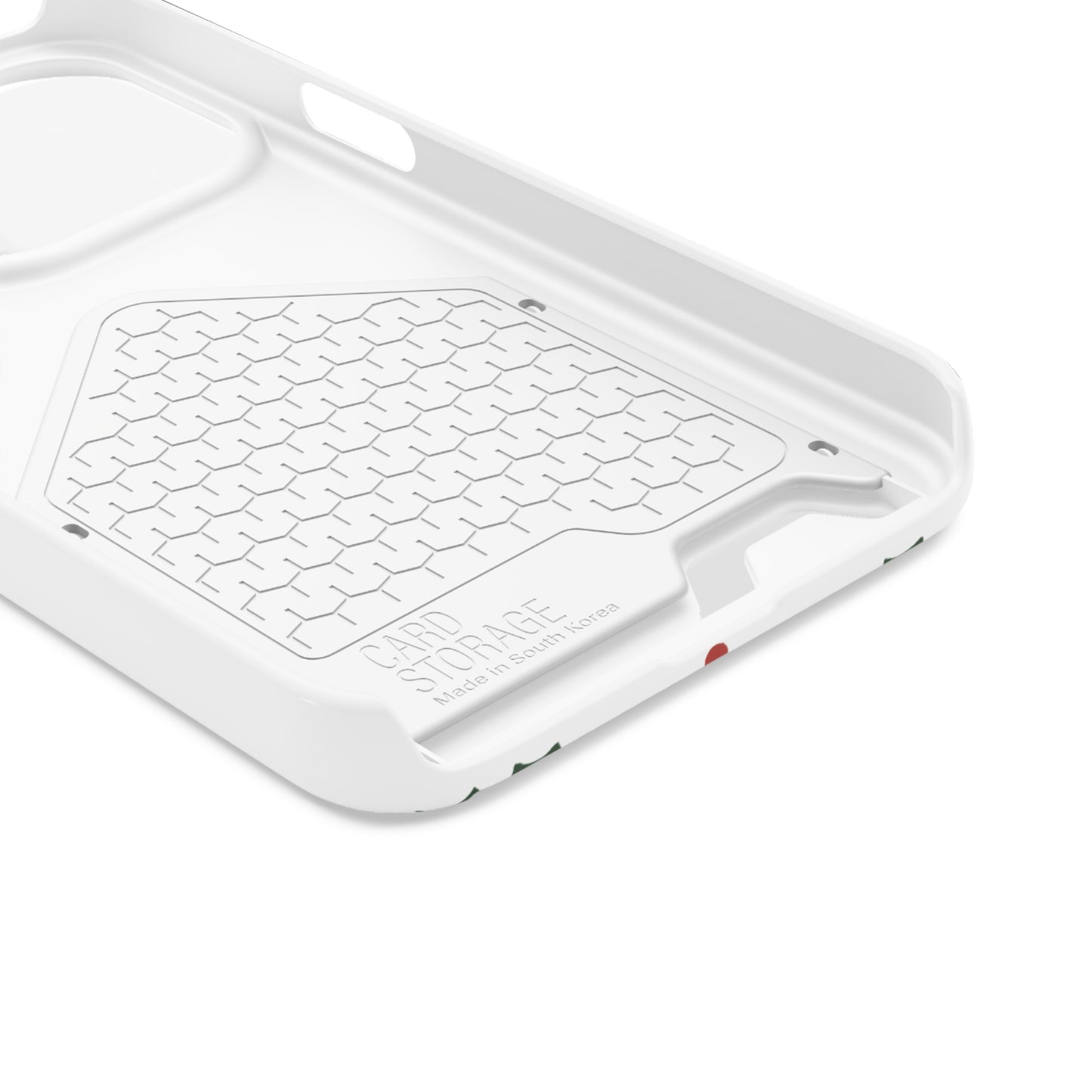 Christmas Phone Case with Card Holder - 'Born Is the King'