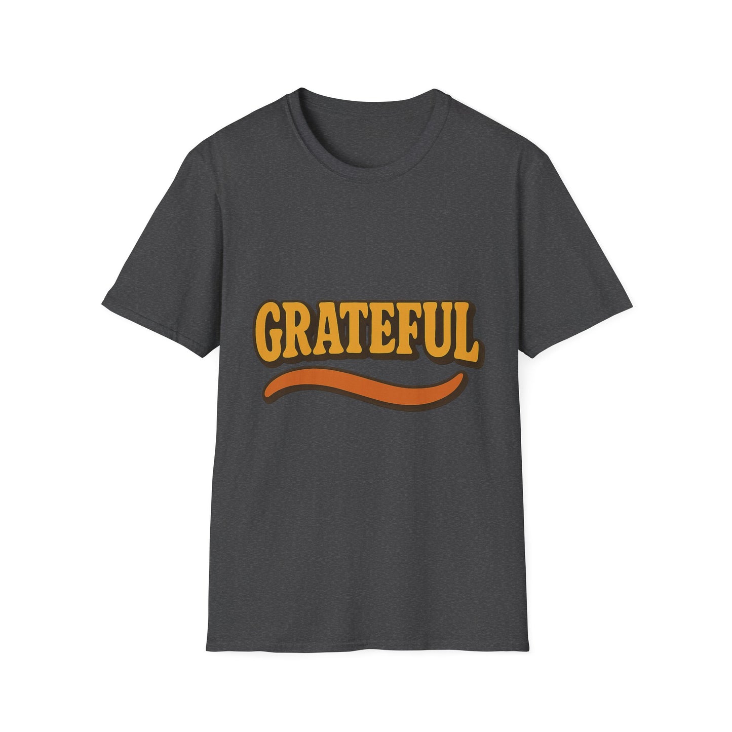 Grateful Softstyle Christian T-Shirt – Faith-Inspired Affirmation Tee for Women & Men