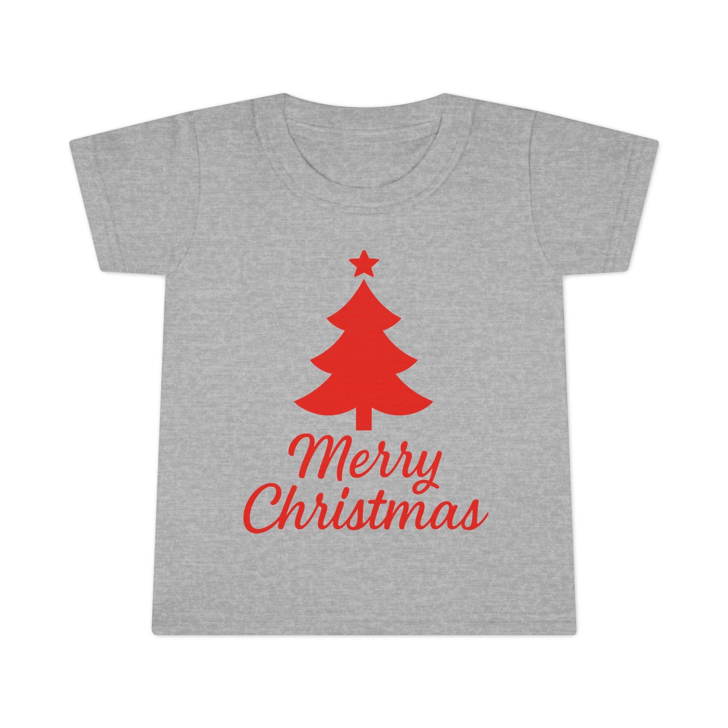 Merry Christmas Toddler T-Shirt – Christian Holiday Tee for Little Ones