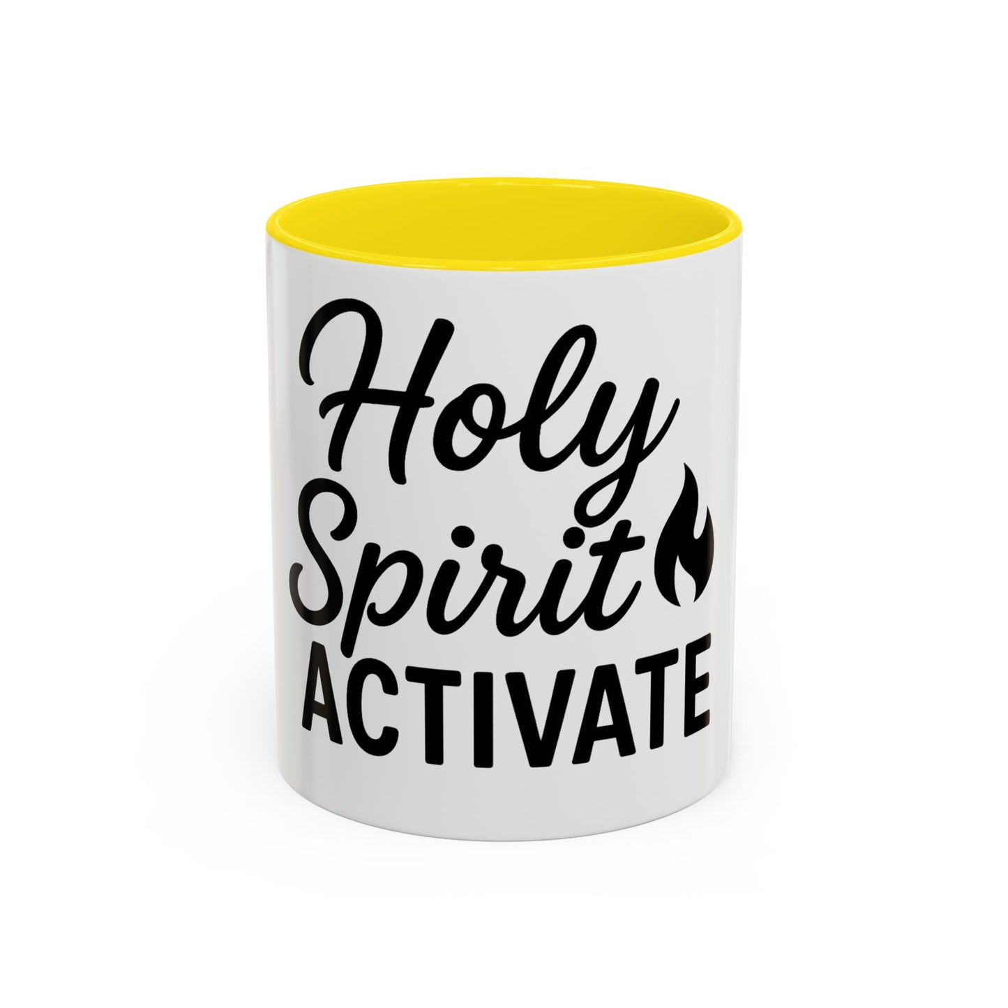 Holy Spirit Activate Christian Mug – Motivational Faith Gift