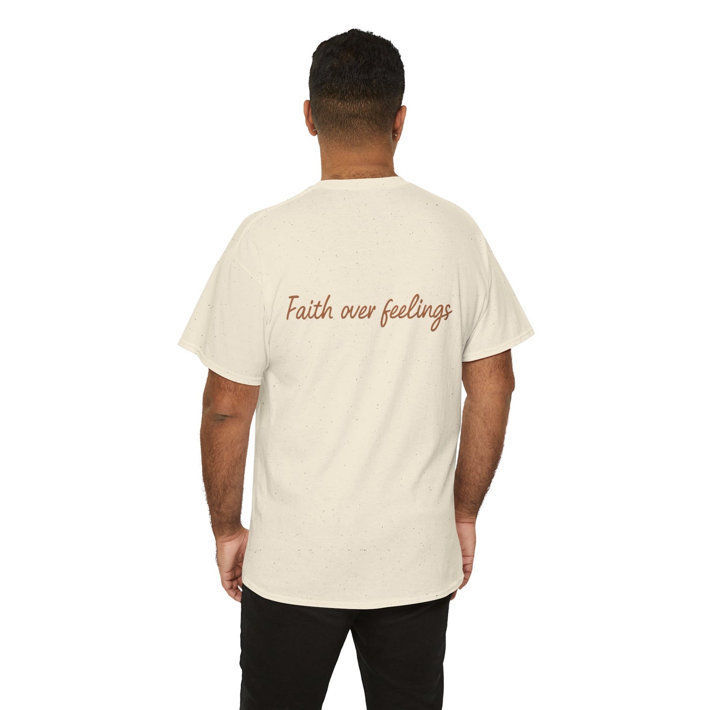 Faith Over Feelings T-Shirt – Bold Christian Unisex Tee