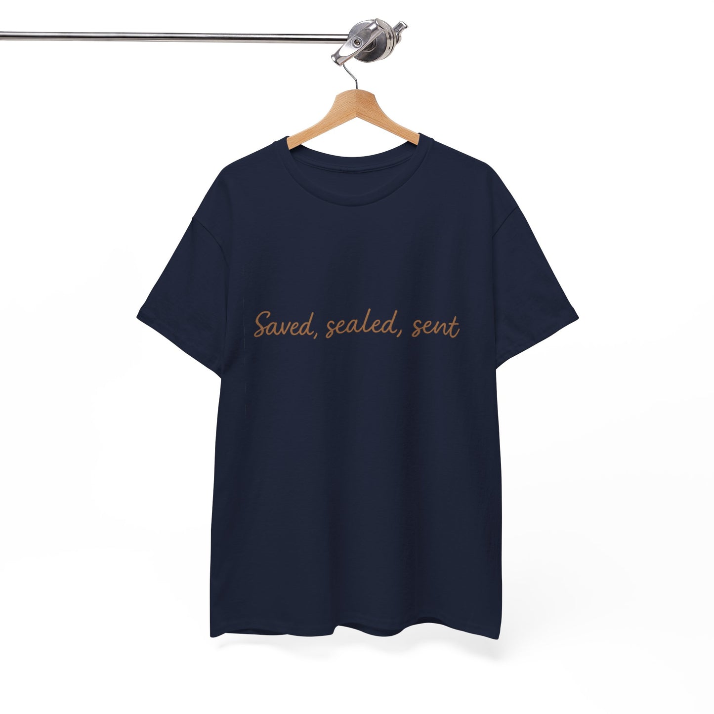 Saved. Sealed. Sent. T-Shirt – Bold Christian Mission Unisex Tee