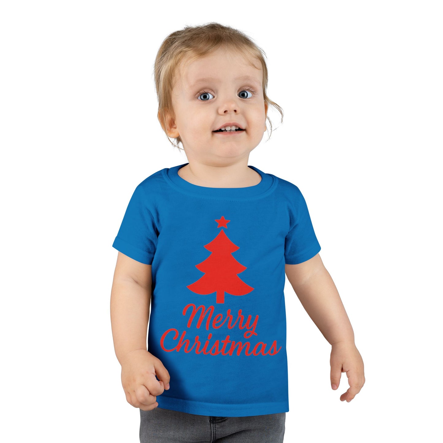 Merry Christmas Toddler T-Shirt – Christian Holiday Tee for Little Ones