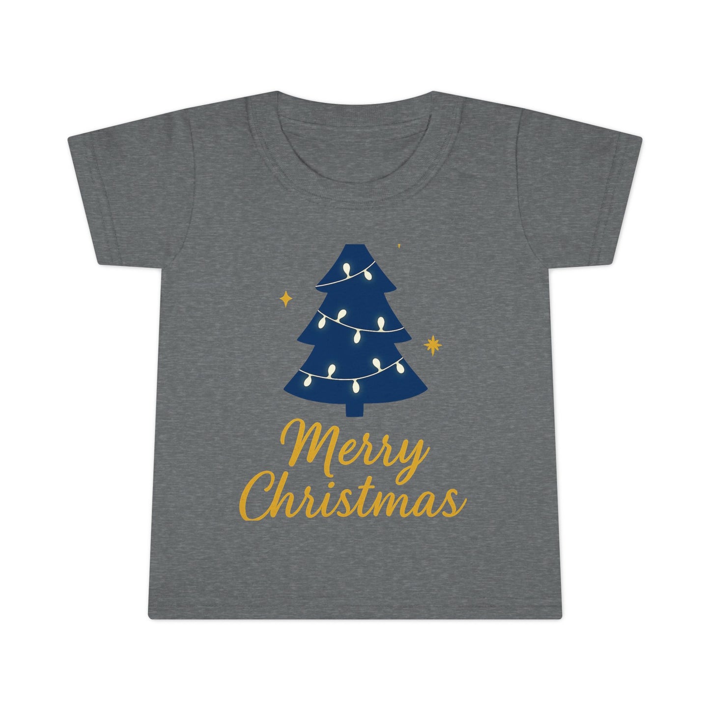 Merry Christmas Toddler T-Shirt – Christian Holiday Tee for Little Ones