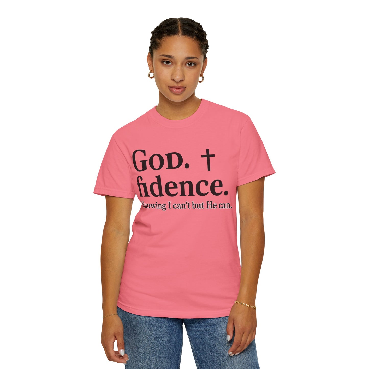 God.fidence Christian T-Shirt | Faith Over Fear Unisex Tee