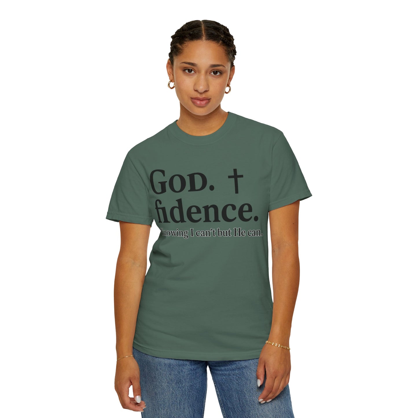 God.fidence Christian T-Shirt | Faith Over Fear Unisex Tee
