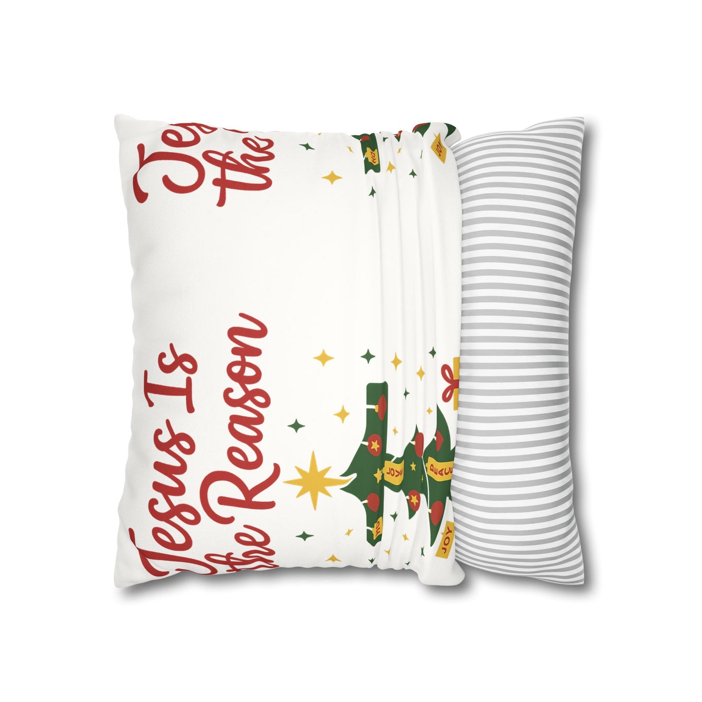 Christmas Decorative Pillowcase - Jesus Is the Reason