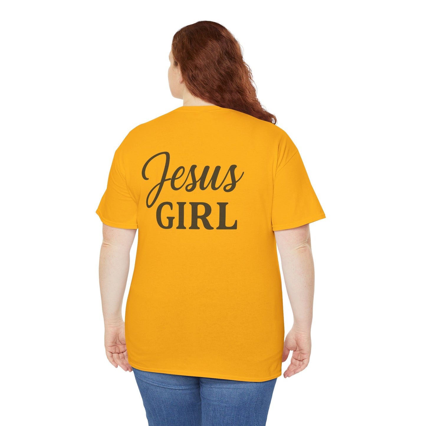 Jesus Girl Unisex Heavy Cotton Tee l Faith tee l Christian apparel