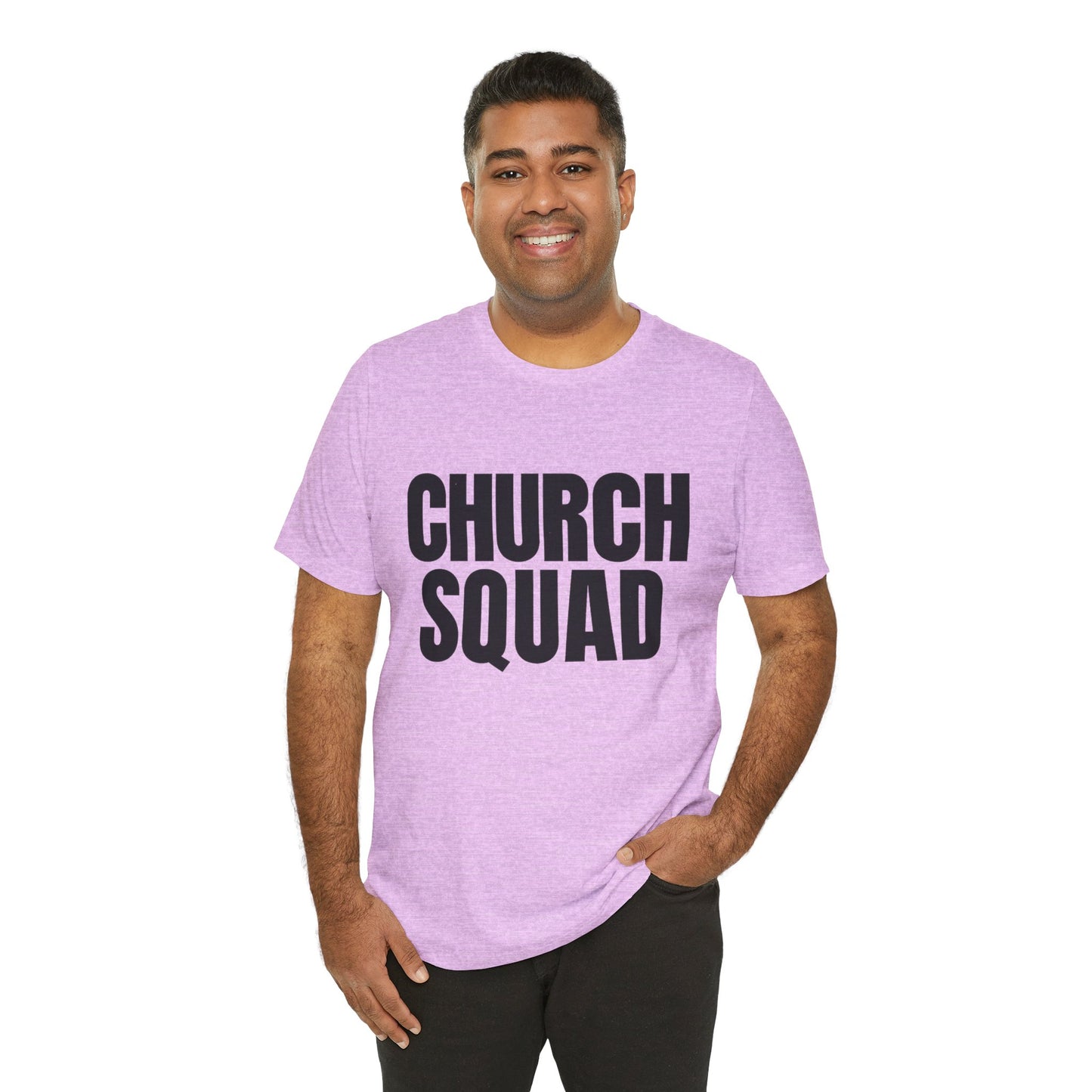 Church Squad Unisex Tee, Christian Apparel, Group Outing Shirt, Faith-Based Gift, Church Events Clothing