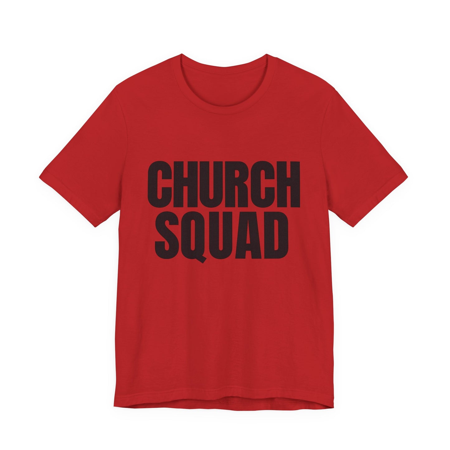 Church Squad Unisex Tee, Christian Apparel, Group Outing Shirt, Faith-Based Gift, Church Events Clothing