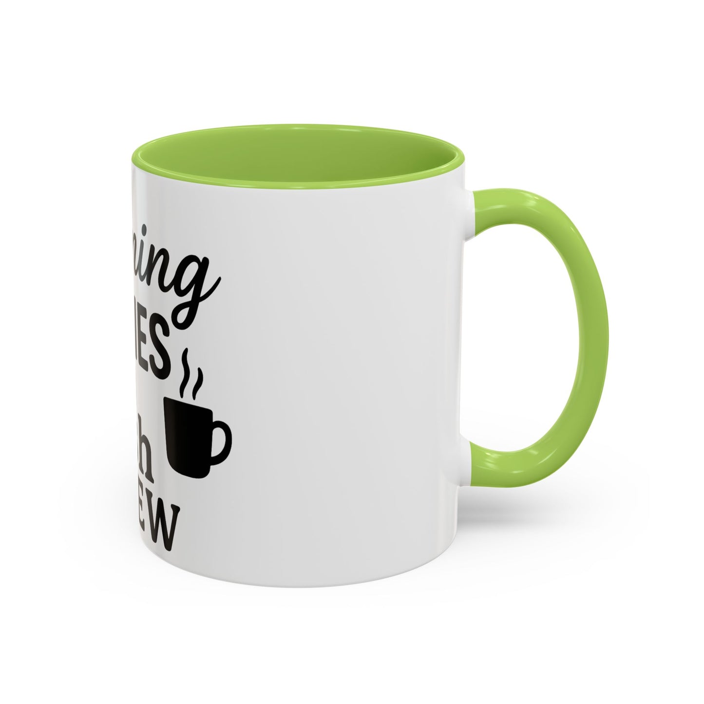 Morning Mercies & Fresh Brew Christian Mug – Lamentations 3:23 Inspired
