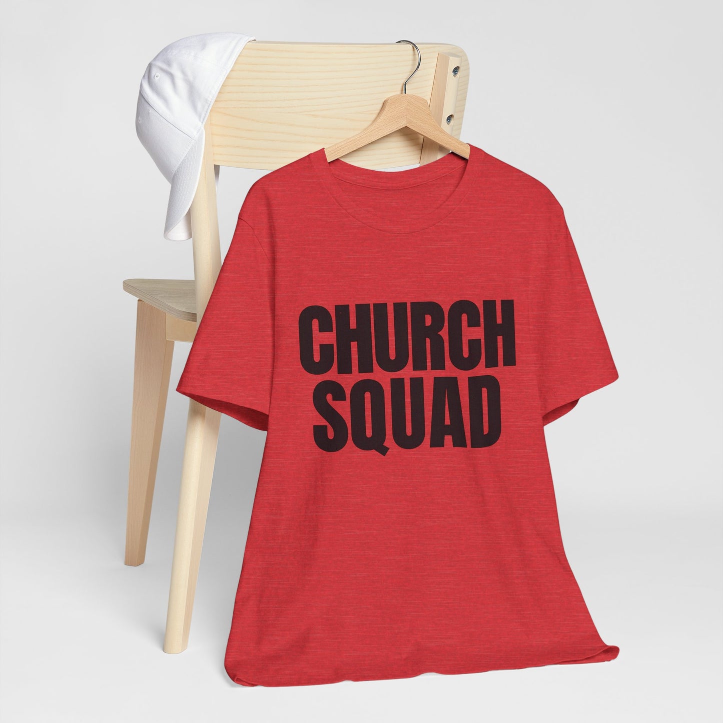 Church Squad Unisex Tee, Christian Apparel, Group Outing Shirt, Faith-Based Gift, Church Events Clothing