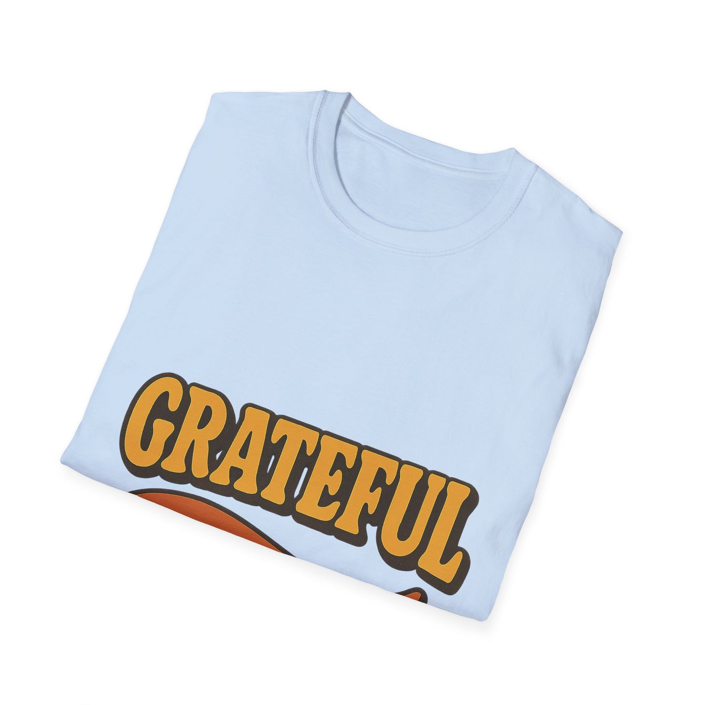 Grateful Softstyle Christian T-Shirt – Faith-Inspired Affirmation Tee for Women & Men