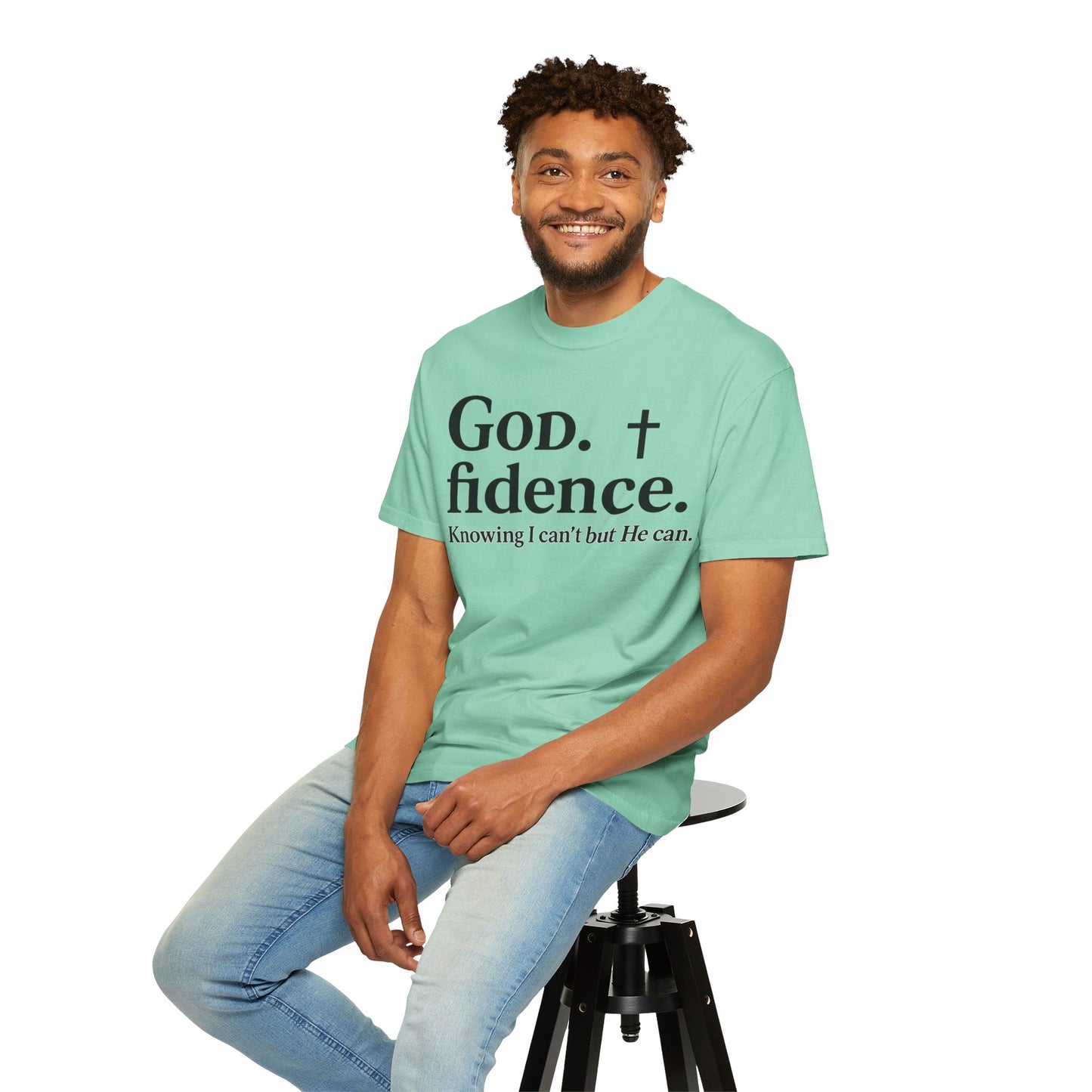 God.fidence Christian T-Shirt | Faith Over Fear Unisex Tee