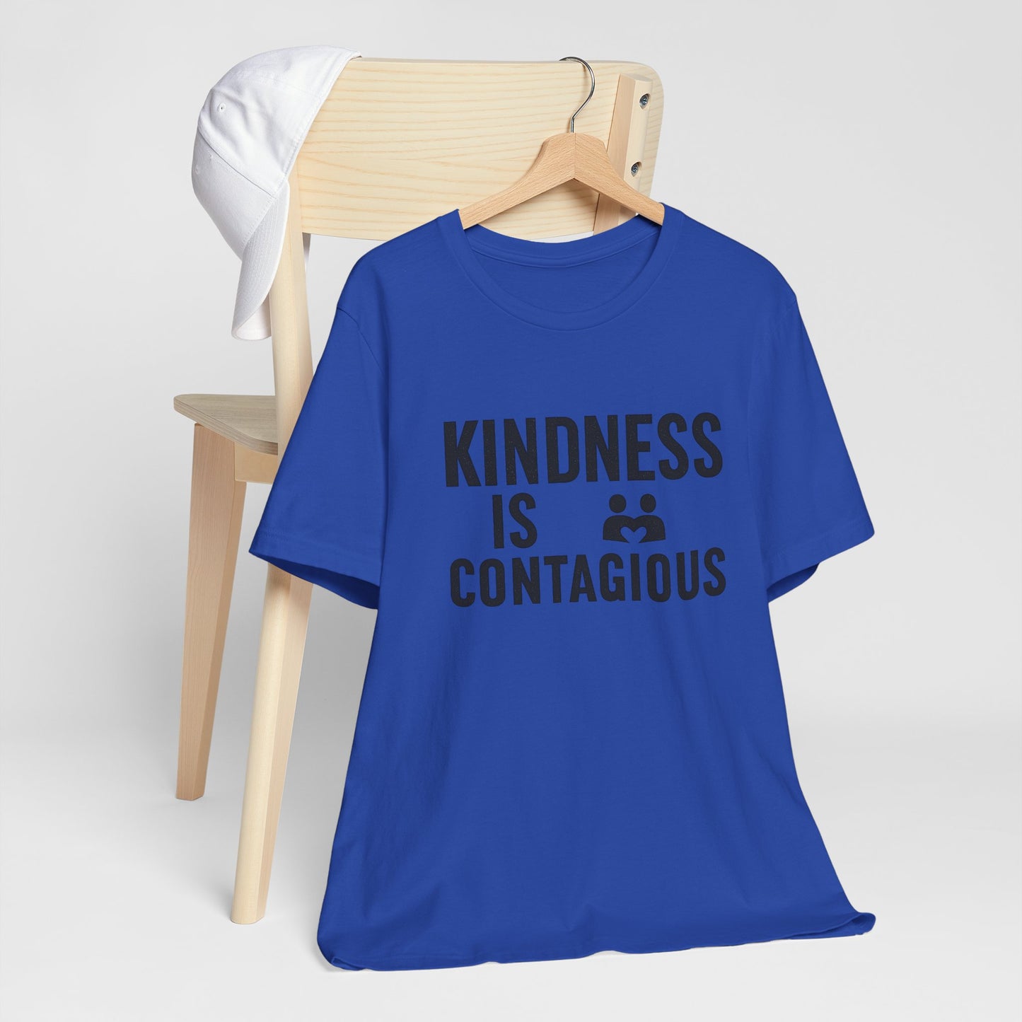Kindness is Contagious Unisex T-Shirt | Soft Jersey Short Sleeve