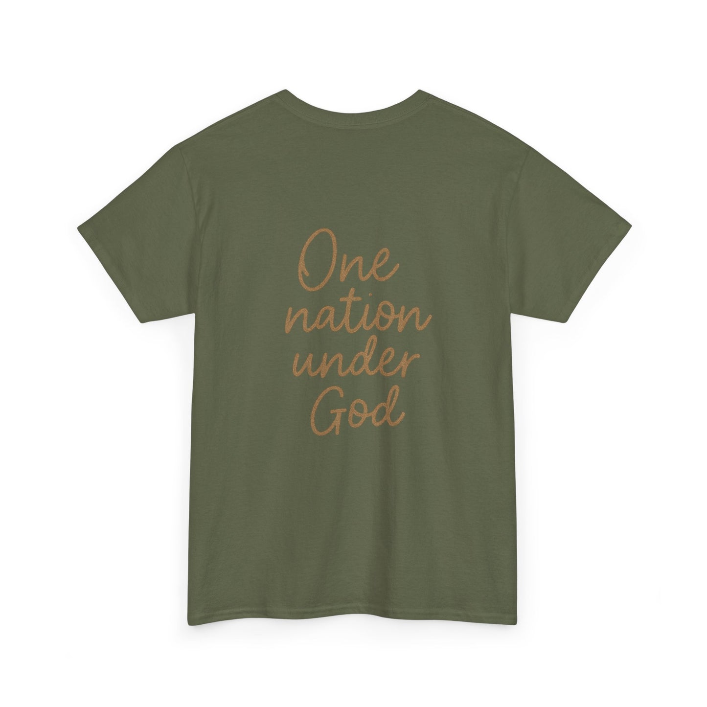 One Nation Under God T-Shirt – Patriotic Christian Unisex Tee