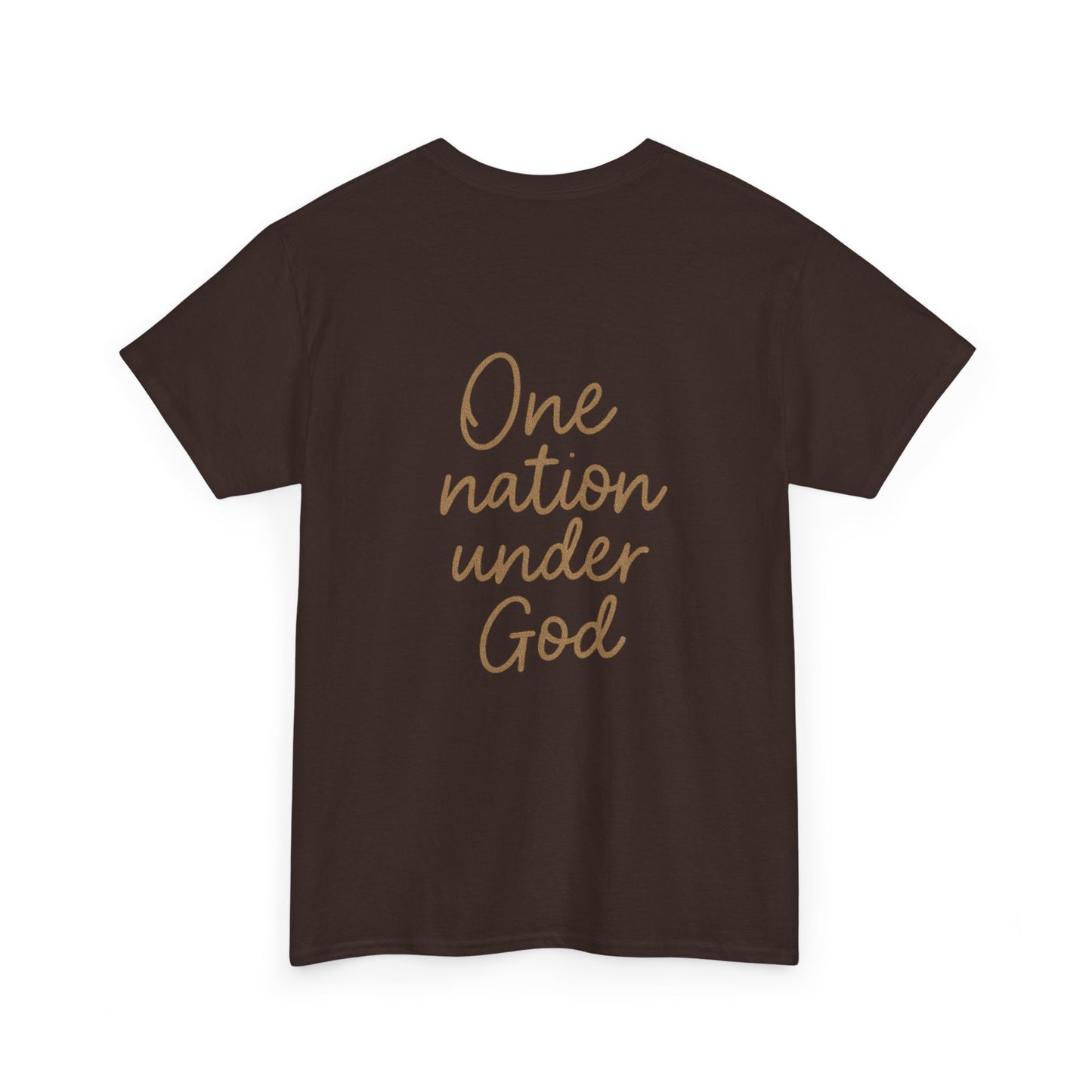 One Nation Under God T-Shirt – Patriotic Christian Unisex Tee