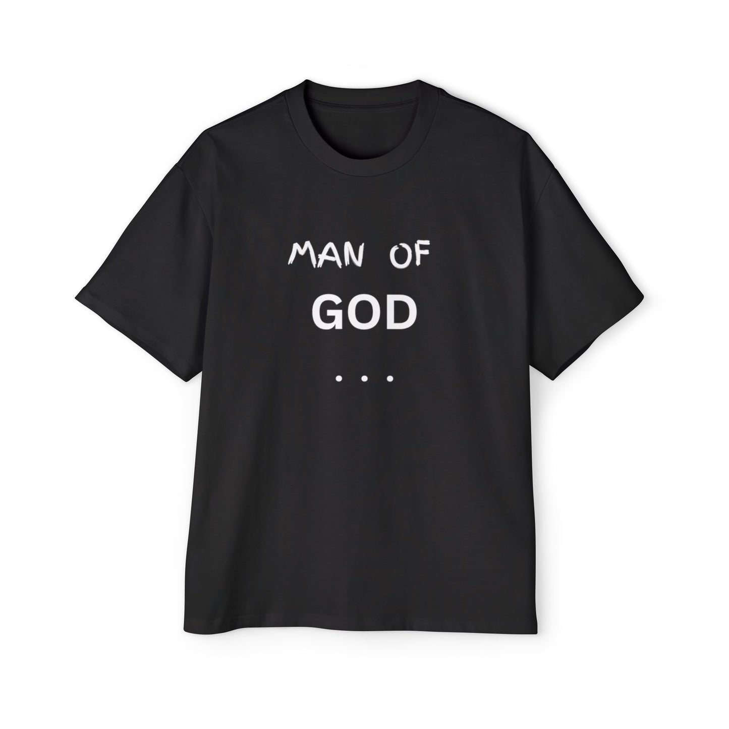 Christian Men’s T-Shirt – Bold “Man of God” Faith Tee