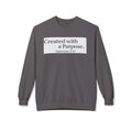 Created with a Purpose Ephesians 2:10, Christian Sweatshirt – Faith-Inspired Apparel