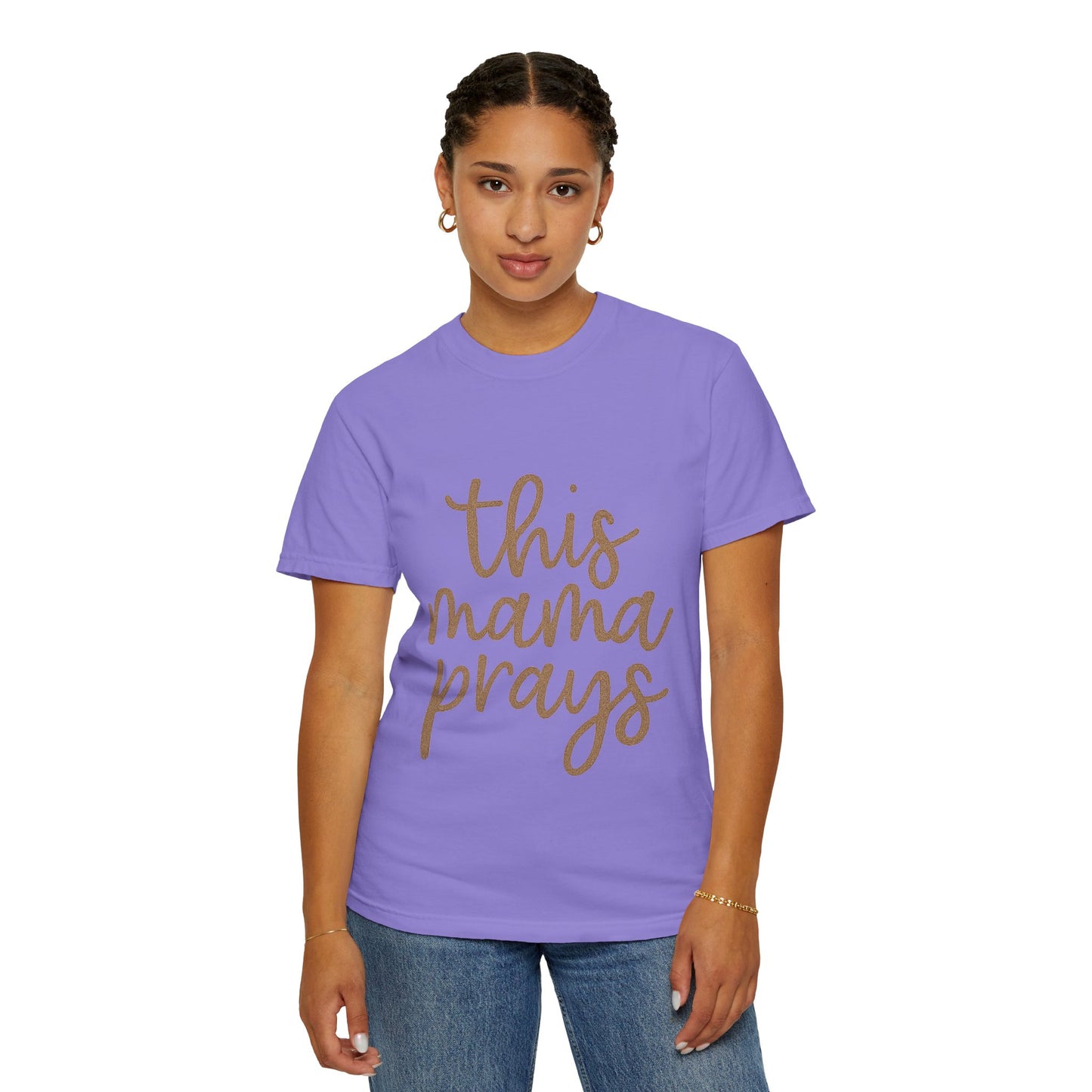 Mama Prays T-Shirt – Faith & Family Christian Unisex Tee