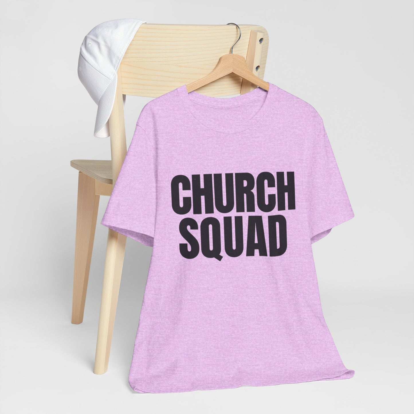 Church Squad Unisex Tee, Christian Apparel, Group Outing Shirt, Faith-Based Gift, Church Events Clothing