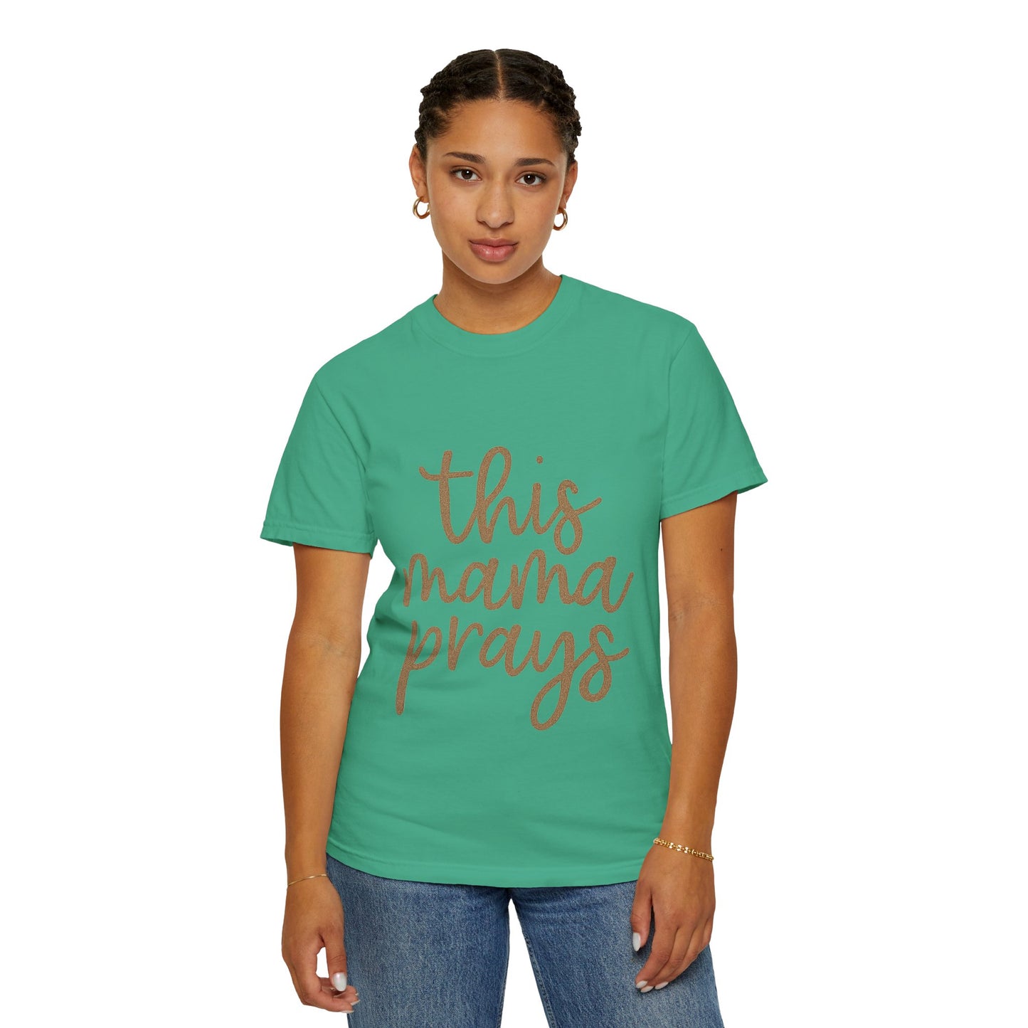 Mama Prays T-Shirt – Faith & Family Christian Unisex Tee
