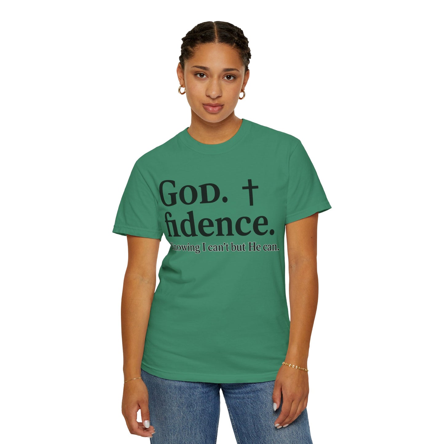 God.fidence Christian T-Shirt | Faith Over Fear Unisex Tee