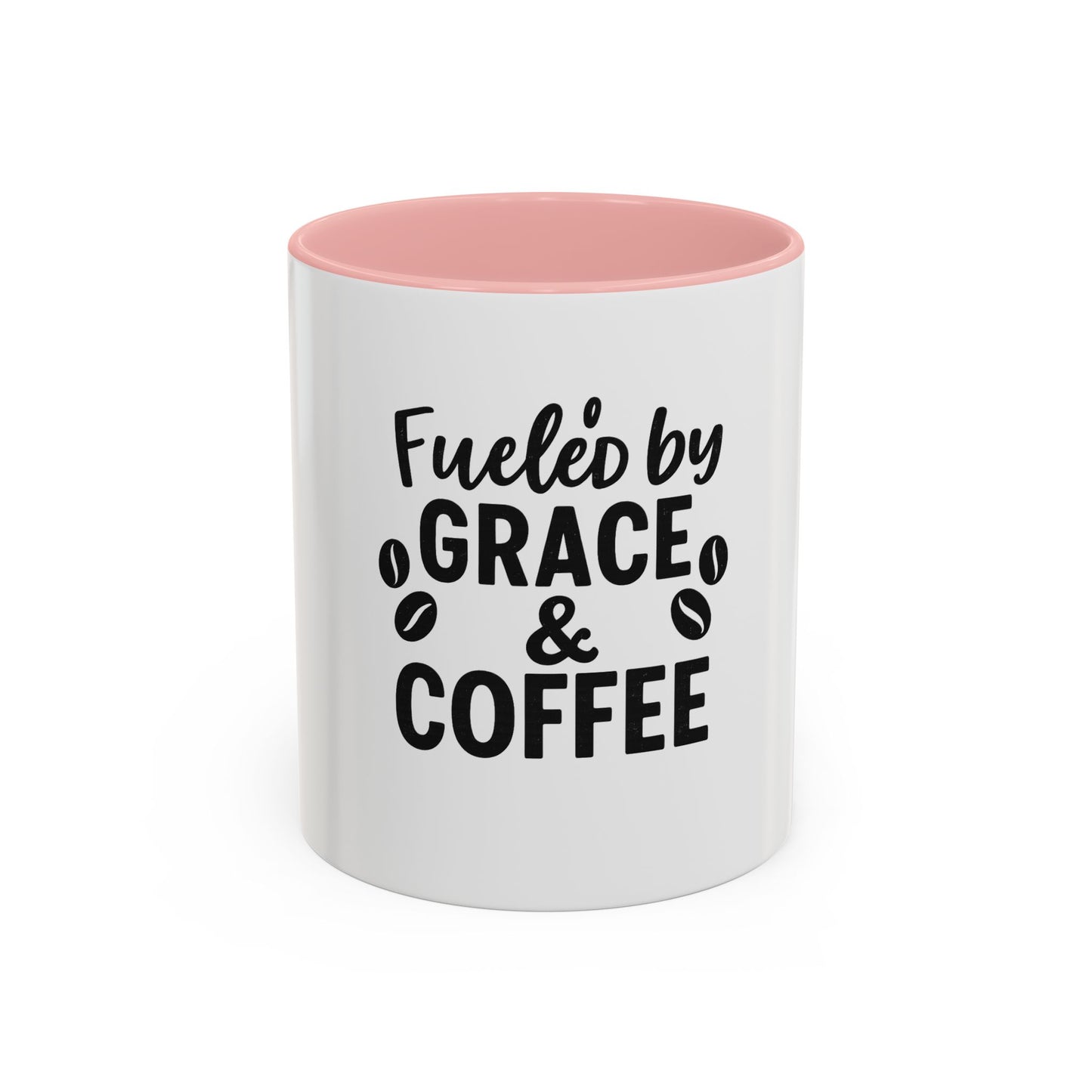 Fueled by Grace & Coffee Mug – Faith & Motivation