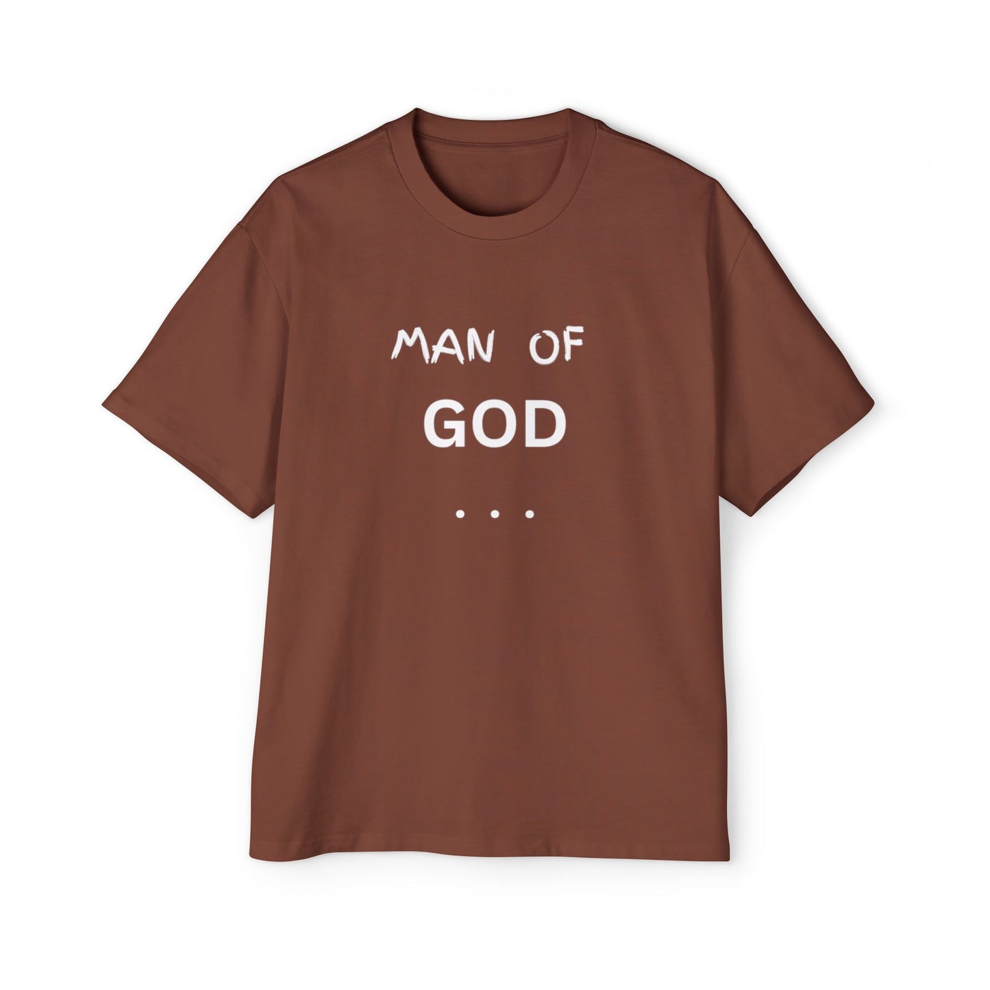 Christian Men’s T-Shirt – Bold “Man of God” Faith Tee