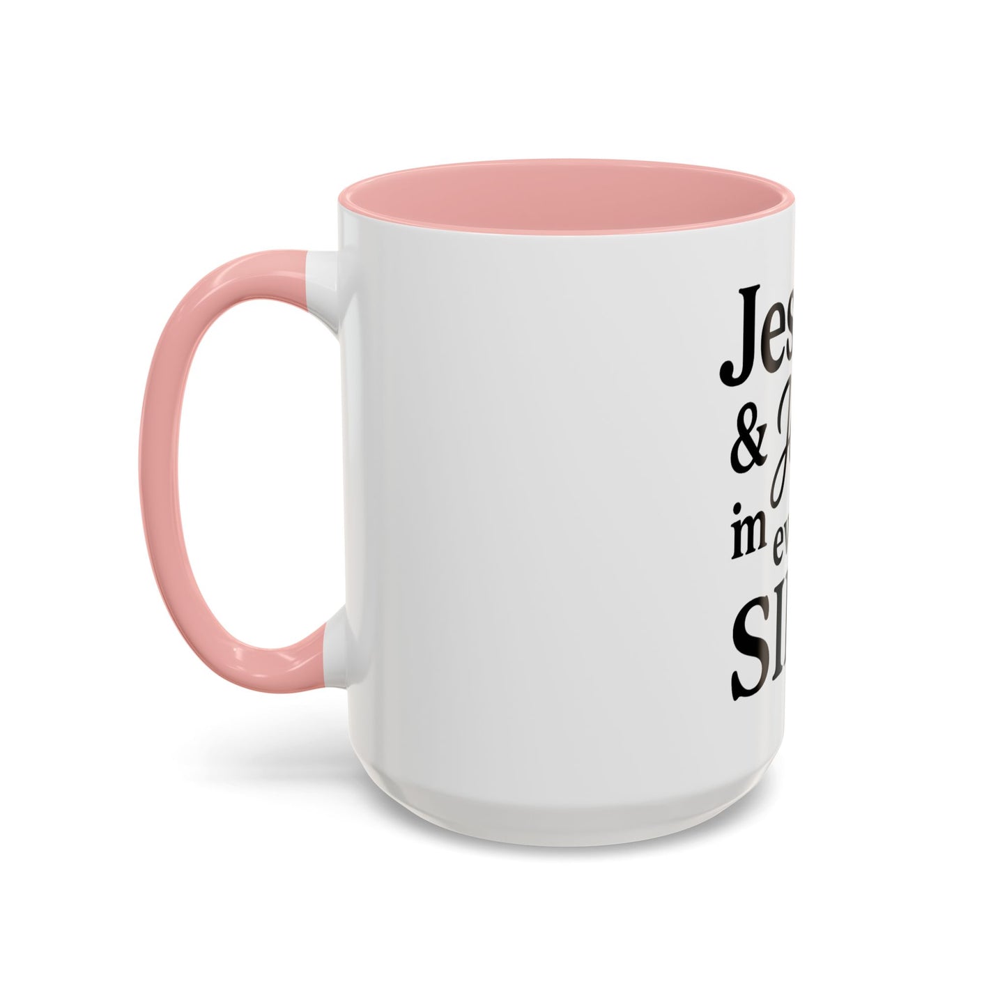 Jesus & Joy in Every Sip Christian Mug – Inspirational Faith Drinkware